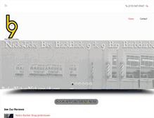 Tablet Screenshot of barbernick.com